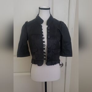 Madison Marcus Black Leather Jacket